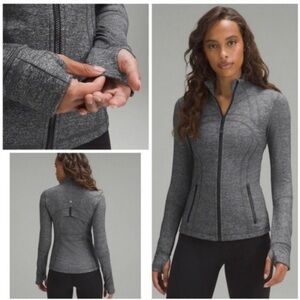 lululemon heather grey define jacket